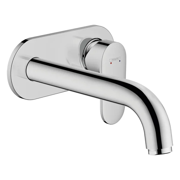 hansgrohe Vernis Blend Wall Mounted Single Lever Basin Mixer   Chrome