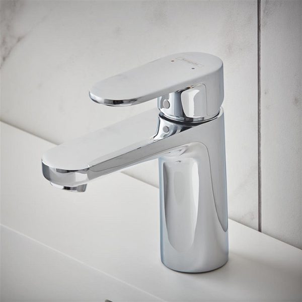 hansgrohe Vernis Blend Single Lever Basin Mixer 100 without Waste   Chrome - Image 2