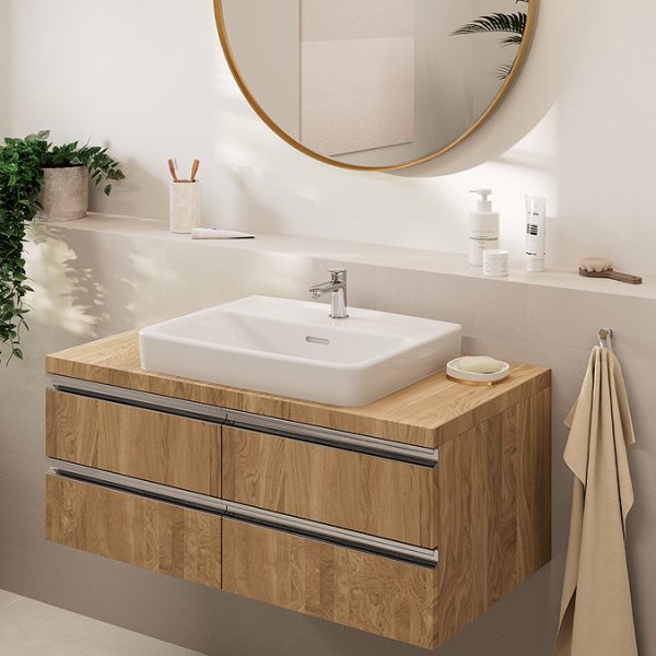hansgrohe Vernis Blend Pillar Tap 70 for Cold Water without Waste   Chrome - Image 4