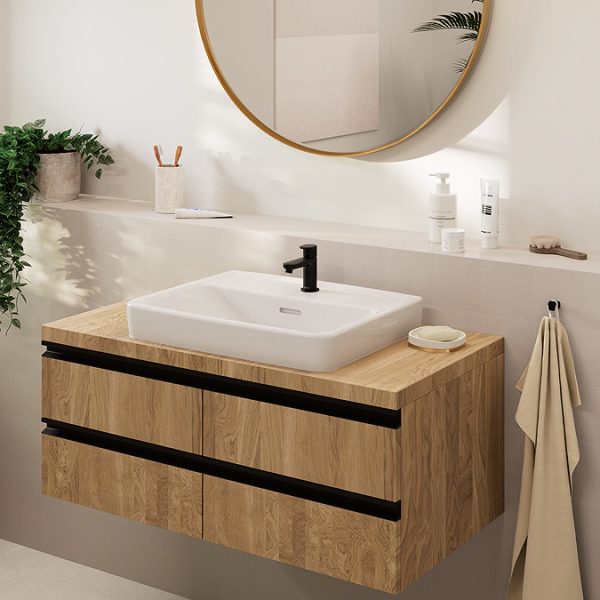 hansgrohe Vernis Blend Pillar Tap 70 for Cold Water without Waste   Matt Black - Image 3