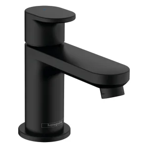 hansgrohe Vernis Blend Pillar Tap 70 for Cold Water without Waste   Matt Black