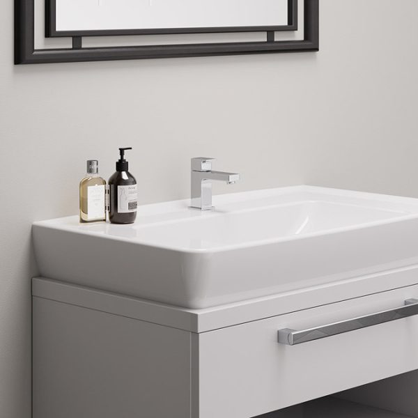 hansgrohe Vernis Shape Pillar Tap 70 for Cold Water without Waste   Chrome - Image 3