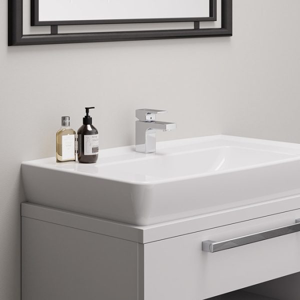 hansgrohe Vernis Shape Single Lever Basin Mixer 70 CoolStart with Pop up Waste   Chrome - Image 3