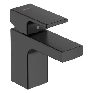 hansgrohe Vernis Shape Single Lever Basin Mixer 70 CoolStart with Pop up Waste   Matt Black