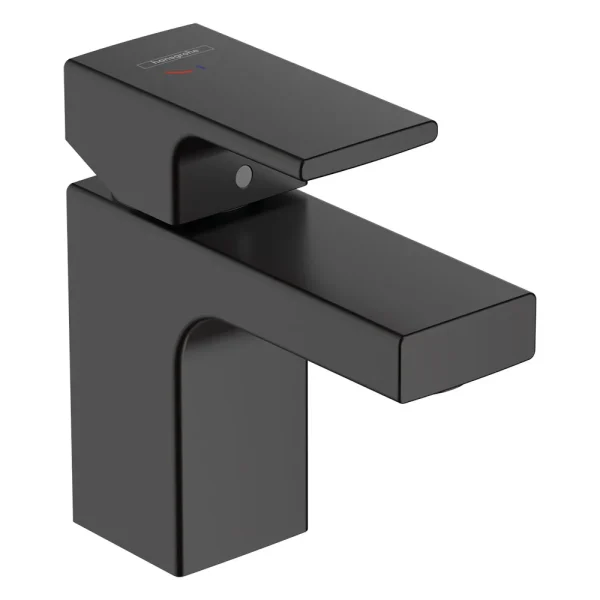 hansgrohe Vernis Shape Single Lever Basin Mixer 70 CoolStart with Pop up Waste   Matt Black