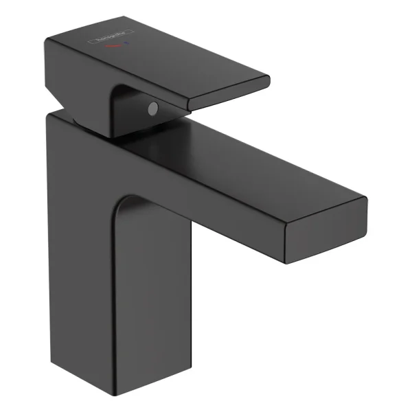 hansgrohe Vernis Shape Single Lever Basin Mixer 100 CoolStart with Pop up Waste   Matt Black