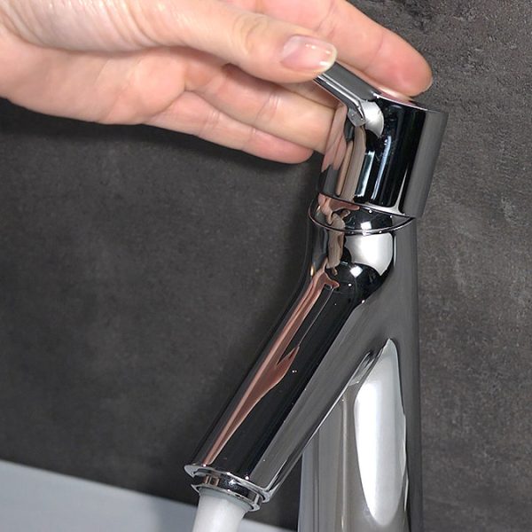 hansgrohe Talis S Single Lever Basin Mixer 100 without Waste - Image 3