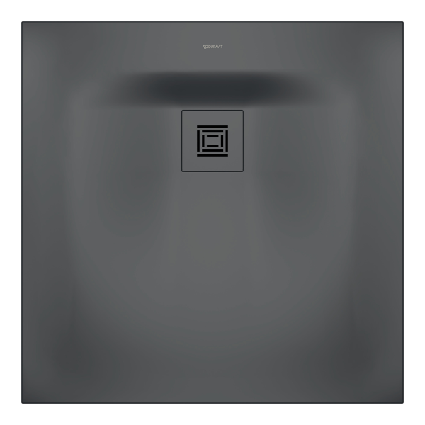 Duravit Sustano 800 x 800mm Square Shower Tray   Matt Dark Grey