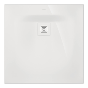 Duravit Sustano 800 x 800mm Square Shower Tray   White Gloss