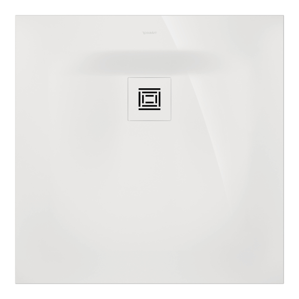 Duravit Sustano 800 x 800mm Square Shower Tray   White Gloss