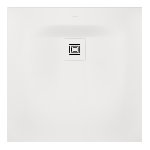Duravit Sustano 800 x 800mm Square Shower Tray   Matt White
