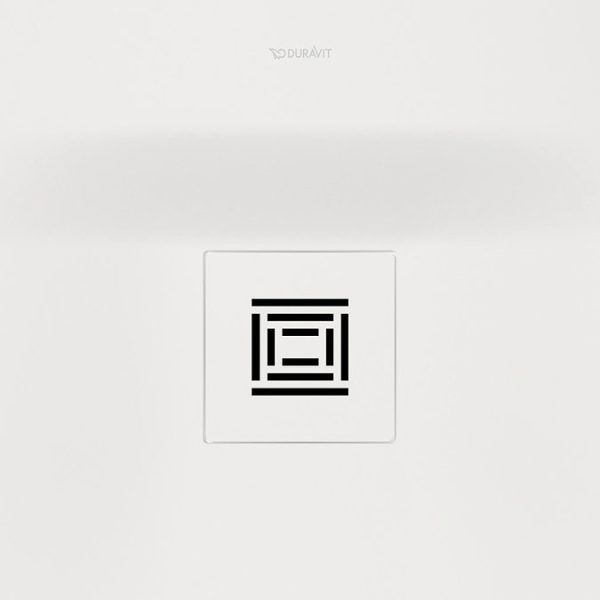Duravit Sustano 800 x 800mm Square Shower Tray   Matt White - Image 3