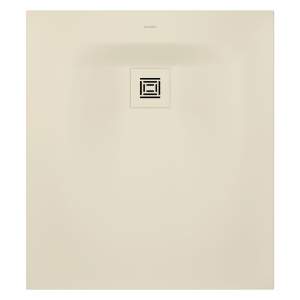 Duravit Sustano 900 x 800mm Rectangular Shower Tray   Matt Cream