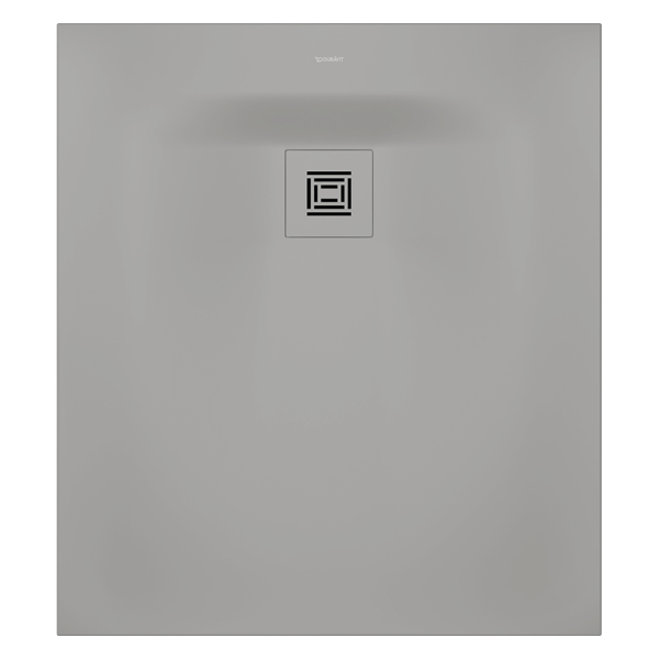 Duravit Sustano 900 x 800mm Rectangular Shower Tray   Matt Light Grey