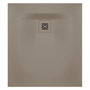 Duravit Sustano 900 x 800mm Rectangular Shower Tray   Matt Greige
