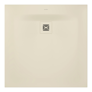 Duravit Sustano 900 x 900mm Square Shower Tray   Matt Cream
