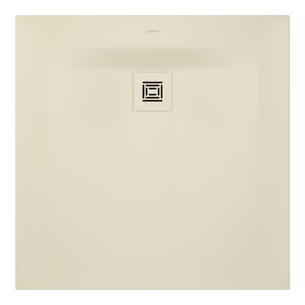 Duravit Sustano 900 x 900mm Square Shower Tray   Matt Cream