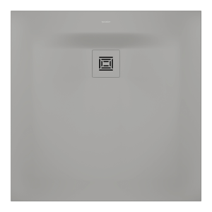 Duravit Sustano 900 x 900mm Square Shower Tray   Matt Light Grey