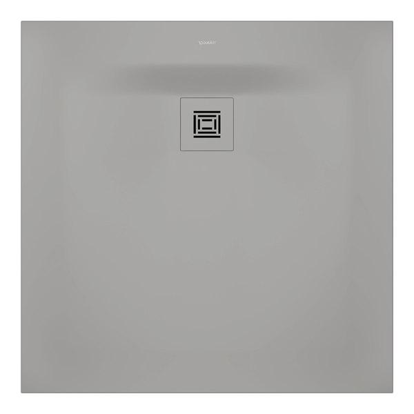 Duravit Sustano 900 x 900mm Square Shower Tray   Matt Light Grey