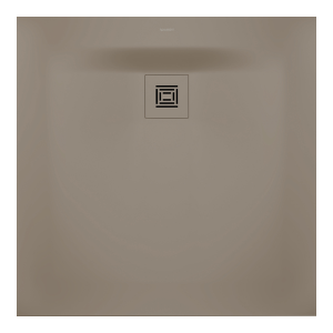 Duravit Sustano 900 x 900mm Square Shower Tray   Matt Greige