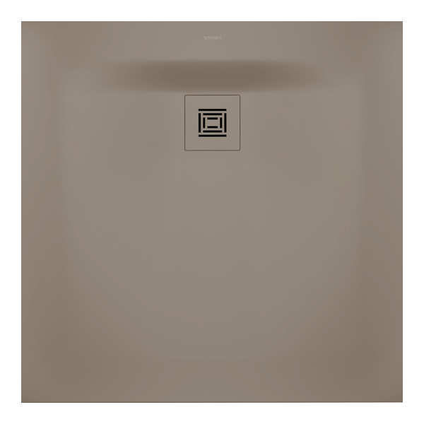 Duravit Sustano 900 x 900mm Square Shower Tray   Matt Greige