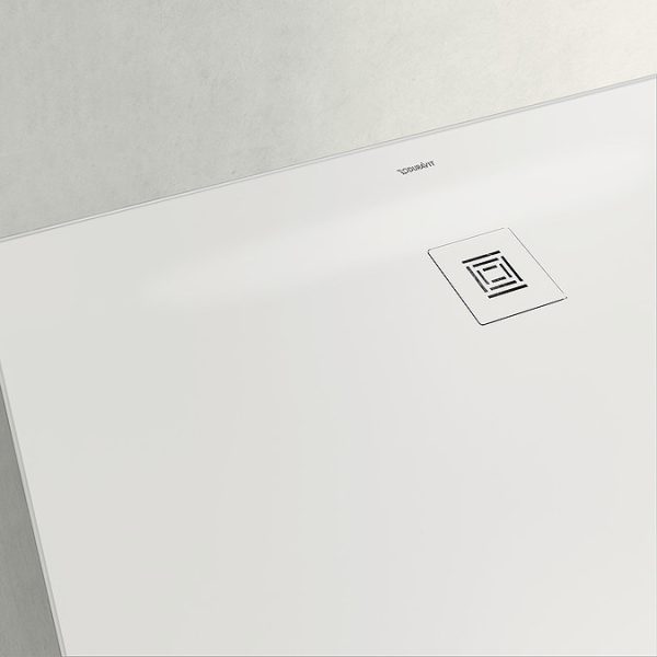 Duravit Sustano 900 x 900mm Square Shower Tray   Matt White - Image 3