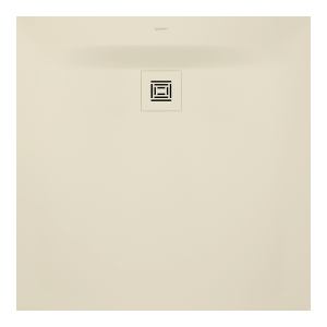 Duravit Sustano 1000 x 1000mm Square Shower Tray   Matt Cream