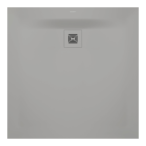 Duravit Sustano 1000 x 1000mm Square Shower Tray   Matt Light Grey