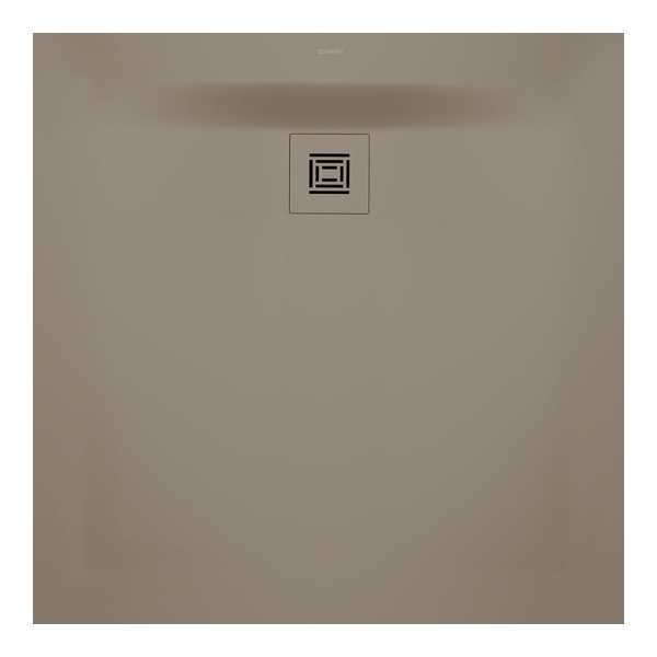 Duravit Sustano 1000 x 1000mm Square Shower Tray   Matt Greige