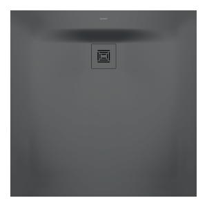 Duravit Sustano 1000 x 1000mm Square Shower Tray   Matt Dark Grey