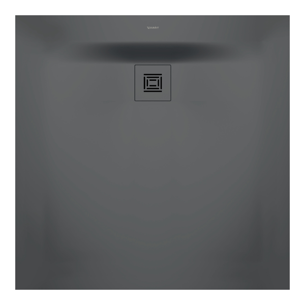 Duravit Sustano 1000 x 1000mm Square Shower Tray   Matt Dark Grey