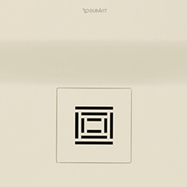 Duravit Sustano 1200 x 1200mm Square Shower Tray   Matt Cream - Image 3