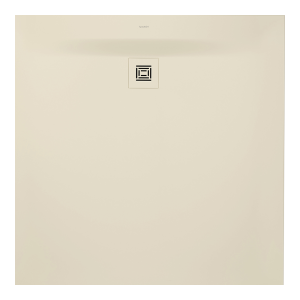 Duravit Sustano 1200 x 1200mm Square Shower Tray   Matt Cream