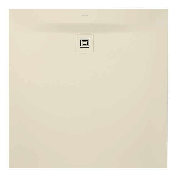 Duravit Sustano 1200 x 1200mm Square Shower Tray   Matt Cream