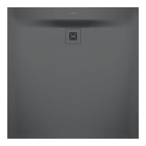 Duravit Sustano 1200 x 1200mm Square Shower Tray   Matt Dark Grey
