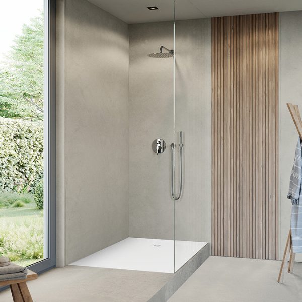 Duravit Sustano 1400 x 900mm Rectangular Shower Tray   Matt White - Image 5
