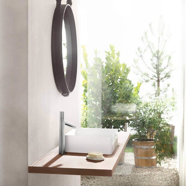 hansgrohe Talis Select S 190 Single Lever Basin Mixer with Pop up Waste - Image 2
