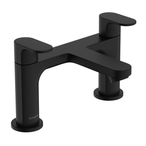 hansgrohe Rebris S Bath Filler   Matt Black