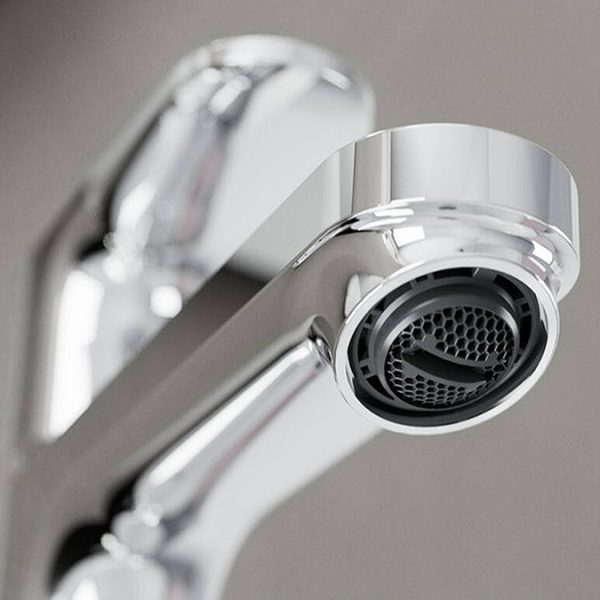 hansgrohe Rebris S Single Lever Basin Mixer 110 with Pop up Waste   Chrome - Image 4