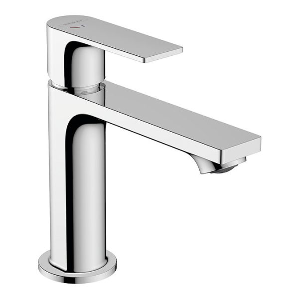 hansgrohe Rebris E CoolStart Single Lever Basin Mixer 110 with Pop up Waste   Chrome - Image 4