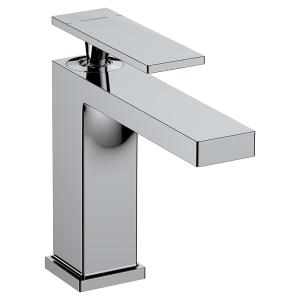 hansgrohe Tecturis E Single Lever Basin Mixer 110 EcoSmart+ Without Waste   Chrome