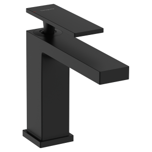 hansgrohe Tecturis E Single Lever Basin Mixer 110 EcoSmart+ without Waste   Matt Black