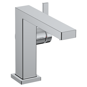 hansgrohe Tecturis E Single Lever Basin Mixer 110 Fine CoolStart EcoSmart+ with Push Open Waste   Chrome