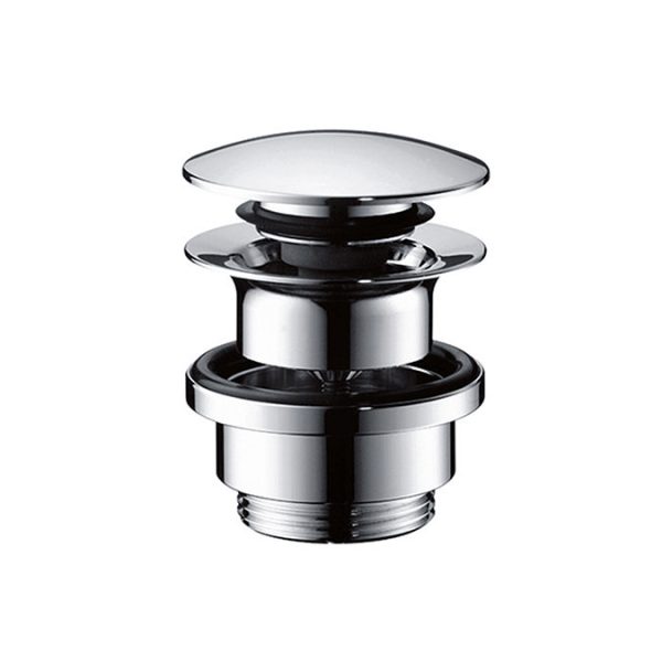 hansgrohe Tecturis E Single Lever Basin Mixer 150 Fine CoolStart EcoSmart+ with Push Open Waste   Chrome - Image 3