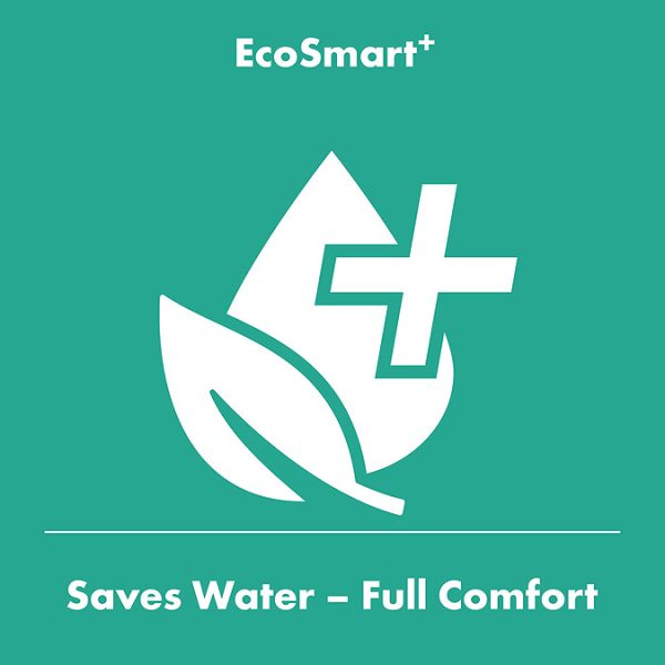 hansgrohe Tecturis E Wall Mounted Single Lever Basin Mixer EcoSmart+ for Concealed Installation with 22.5cm Spout   Matt Black - Image 2