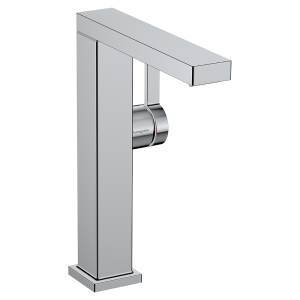 hansgrohe Tecturis E Single Lever Basin Mixer 210 Fine CoolStart EcoSmart+ with Swivel Spout and Push Open Waste Set   Chrome