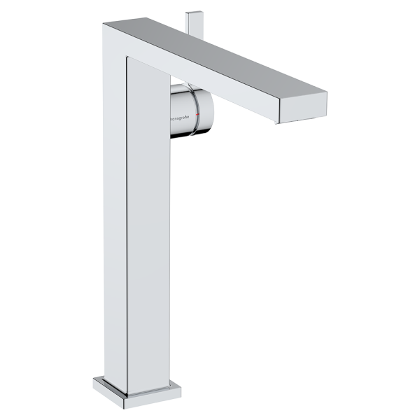 hansgrohe Tecturis E Single Lever Basin Mixer 240 Fine CoolStart EcoSmart+ for Wash Bowls without Waste Set   Chrome