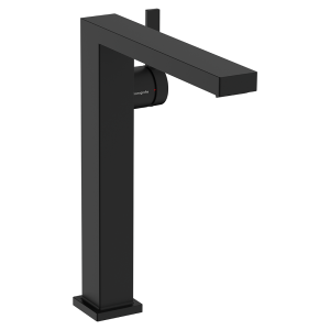 hansgrohe Tecturis E Single Lever Basin Mixer 240 Fine CoolStart EcoSmart+ for Wash Bowls without Waste Set   Matt Black