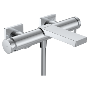 hansgrohe Tecturis E Single Lever Bath Mixer for Exposed Installation   Chrome