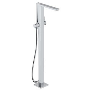 hansgrohe Tecturis E Floor Standing Single Lever Bath Mixer   Chrome